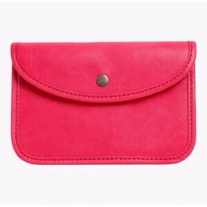 🤠 NWOT Leather Wallet : Wrangler Montana West Hot Pink Clutch Vintage Women